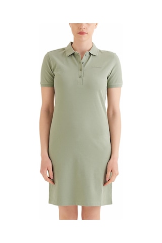 Columbia Cs0378 Csc W Basic Polo Ss Dress Kadın Elbise-28576-kahverengi Kahverengi