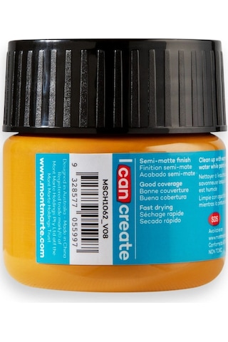 Akrilik Renkli Boya Signature 100ml - Yellow Ochre Çok Renkli