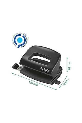 Leitz Nexxt Recycle Mini Delgeç - Co2 Nötr - Siyah