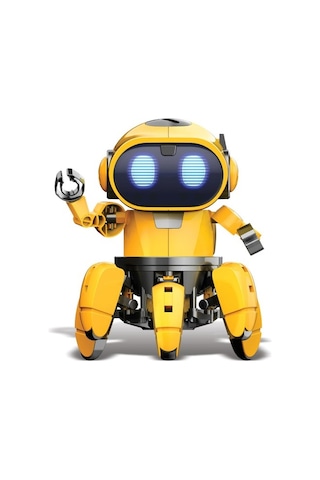 Construct Create Tobbie Kendini Yönlendiren Yapay Zeka Robotu, 114 Parçalı Dıy Stem Kit Akıllı Oyuncaklar