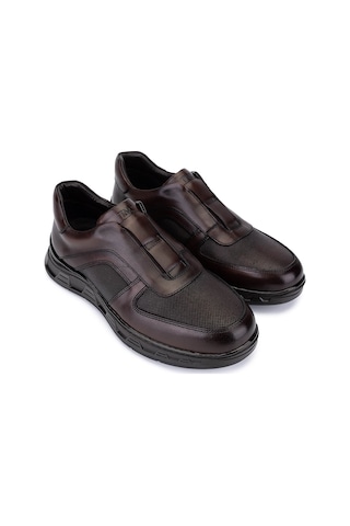 Tamer Tanca Erkek Hakiki Deri Kahverengi Sneakers & Spor Bot 298 3299-56602 Erk Bot Sk25-26 Kahve Kahverengi