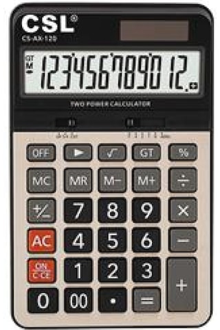 Csl Cs-ax-120 12 Hane Masa Tipi Hesap Makinesi Diğer