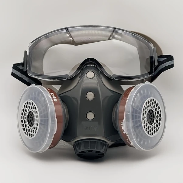 Willowhaven Yeniden Kullanılabilir Toz Ve Gaz Maskesi Endüstriyel Tarımsal Formaldehit Koruma