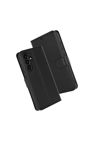 Uray Store Samsung Galaxy Uyumlu A17 5g Trend S Plus Kapaklı Kılıf - Siyah
