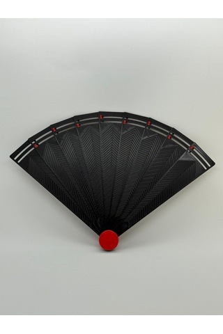 Yelpaze Serinleten Tasarımlar- Kırmızı Siyah