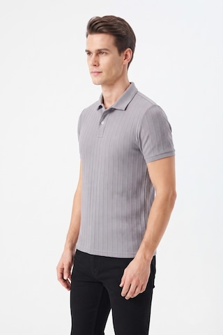 Kamer Erkek Polo Yaka Kısa Kollu Tişört Regular Kalıp 2620 Bgl-st05607 Gri