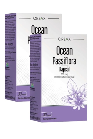 Ocean Passiflora 2 x 30 Kapsül Ocean Passiflora 2 x 30 Kapsül