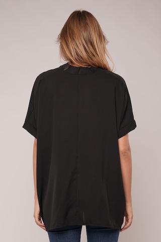 Gabria Hakim Yaka Bluz Siyah