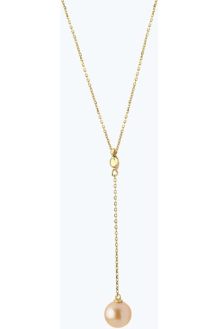 Altınbaş Altın Sallantılı İnci Kolye Klch005-25696
