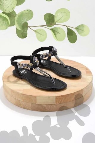 Siyah Kadın Sandalet K05625050609 Siyah