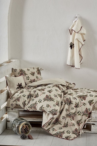 Ecocotton Laden Bebek Nevresim Seti Baskılı 100 x 150