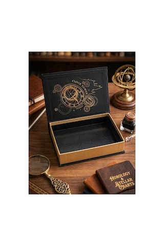 Harry Potter Lisanslı Kitap Görünümlü Dekoratif Kutu 24x16 Cm 84109186