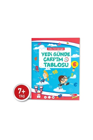 Zeka Sorularıyla Yedi Günde Çarpım Tablosu 7/24