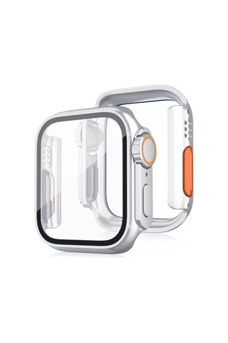 Znv Zenvia Mey İthalat Watch 44mm Watch 49mm Kasa Dönüştürücü Ve Ekran Koruyucu - Çöl Titanyum Znv2025 Cmn