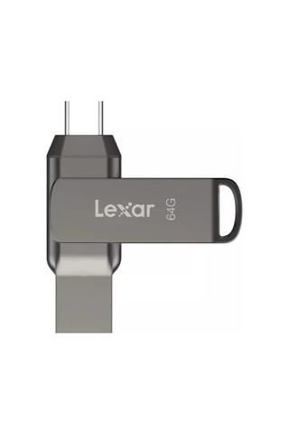 Springsun Lexar Jumpdrive D400 Usb 3.1 Type-c/a Çift Bağlantıli Flash Drive, 32-256gb, 130mb/s Aktarım Hızı, Metal Kasa, Veri Saklama Ve Yedekleme