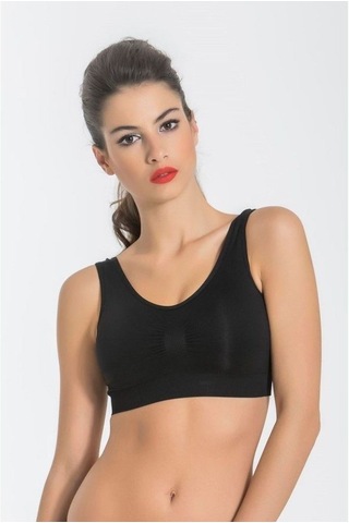 Miss Fit Pedli Büstiyer Dikişsiz Kalın Askılı 11027