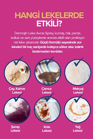 Dermojin Platinum Çok Amaçlı Leke Çıkarıcı 3'lü
