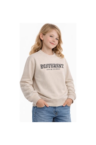Kız Çocuk Sweatshirt Bgl-st05271 Taş