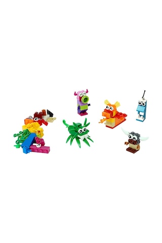 LEGO® Classic Yaratıcı Canavarlar 11017 4+ Yaratıcı Oyuncak Yapım Seti - 140 Parça