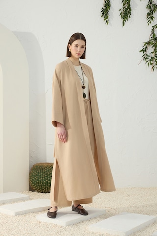 Aker Camel Kuşaklı Rahat Kalıp Sabahlık Camel Camel
