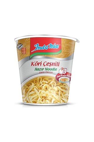 Indomie Köri Çeşnili Bardak 60 Gr