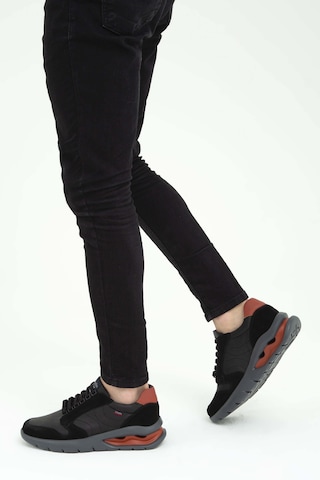 Callaghan Erkek Hakiki Deri Siyah Sneakers & Spor Ayakkabı 618 45413 Erk Ayk Sk22/23 Negro Siyah