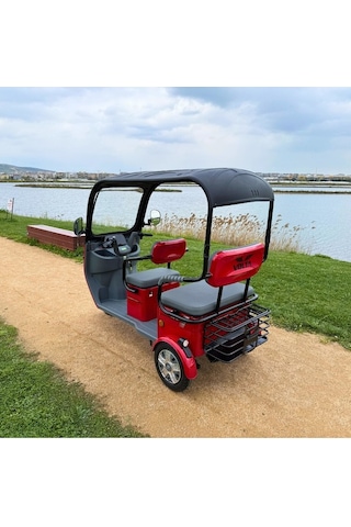 Volta Vm5 Neo Elektrikli 3 Tekerlekli Moped Kırmızı