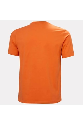 Helly Hansen Hh Logo T-shırt Erkek Günbatımı Turuncu