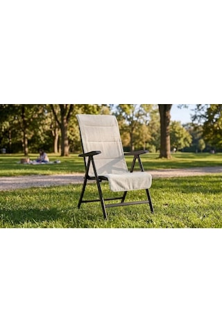 Lexroo %100 Pamuk Sandalye Kılıfı Beıge 60x130 Cm Çok Renkli