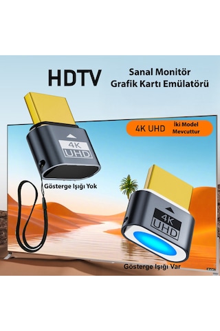Hdtv Sanal Ekran İçin Uygun Grafik Kartı Alıcısı - Hdtv Sanal Monitör Grafik Kartı Emülatörü