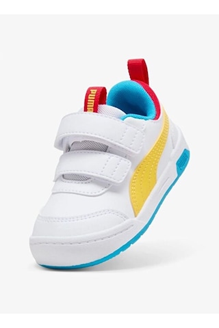 Puma Puma Multiflex 2 Color V Inf Bebek Ayakkabı 40294001 Puma White-pele Yellow