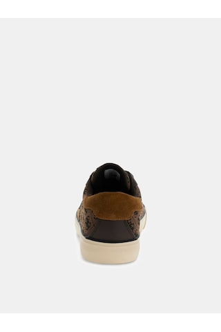 Guess Davor Logo Erkek Sneaker Ayakkabı Fmpdavfal12 Kahverengi