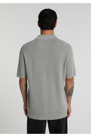 Colin's Colins Regular Fit Polo Yaka Düz Erkek Gri Kısa Kol Kazak Cl1081015 Q1.v1 Lgr Açık Gri