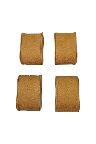 Aparat Düzenleyici 4 Adet Taba Süet Bileklik & Saat Ve Kelepçe 8x9 Cm Çok Renkli