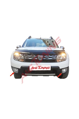 Dacia Duster Sis Farı Çerçevesi Gri Renk 2010-2017 Arası N11.4297