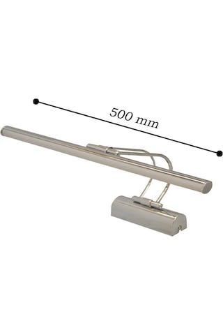 Krom 50 Cm Aplik Ayna Üstü Ve Tablo Ve Resim Aydınlatması Krom