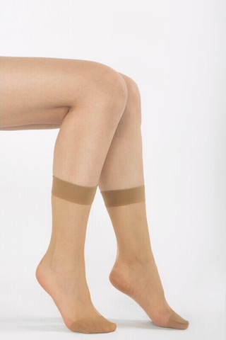 Nbb Kadın Bronz 15 Denye Soket Çorap-Bronz-St Bronz