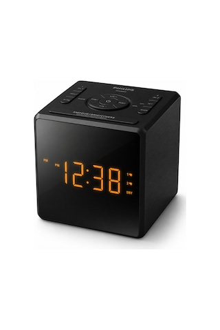 Philips Tar4500/10 Fm Saatli Radyo Çift Alarm Büyük Led Ekran Usb-c Telefon Şarjlı Dijital Çalar Saat
