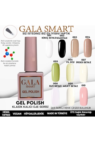 Gala Smart Classic Kalıcı Oje 10 Mle No:009