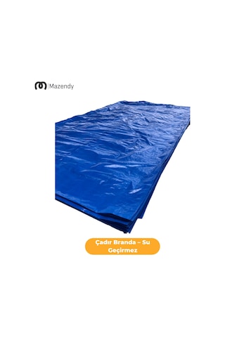 14x30 Metre Çadır Branda Su Geçirmez Kamp Tente Brandası 0