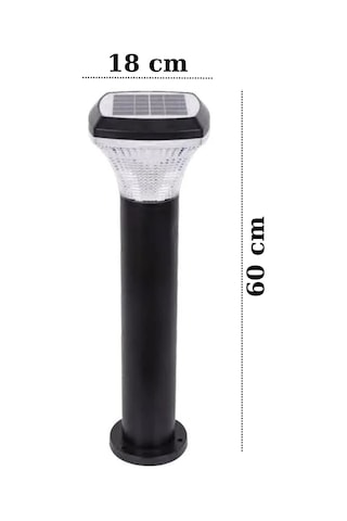 Forlife 100watt Güneş Enerjili Solar Bahçe Armatürü 60cm Direkli Fl-3339