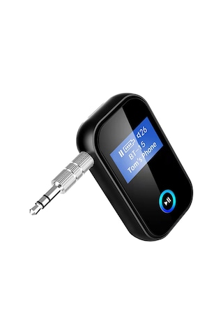 Cbtx Bt15s Bluetooth Alıcısı Lcd Ekran Aux Adaptörü Araç Adaptörü İle Cvc 8.0 Gürültü Önleyici