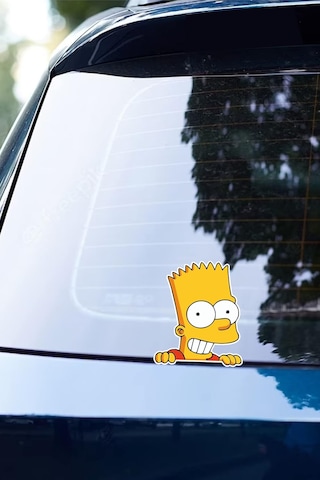 Simpson Sticker 10x7 Cm