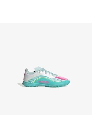 Adidas F50 Messi League Çocuk Beyaz Halı Saha Kramponu Jq0944