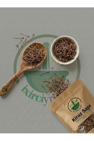 Kiraz Sapı Kiraz Sapı Çayı Cherry Stem Tea Cherry Stem Prunus Avium Doğal Kurutulmuş 45 G