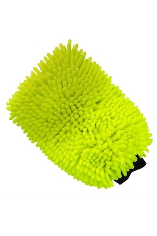 Automix Makarna Mikrofiber Yıkama Eldiveni Yeşil