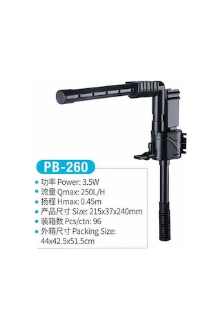 Jeneca Pb-260 Şelale Filtre Pompası