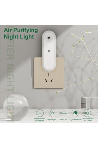 Suofeng Beyaz Led Akıllı Algılayıcı Noktalı Işık: Negatif İyonlu Hava Temizleyici, 2700k Renk Sıcaklığı, 1.5w, Avrupa Standartı Çok Renkli