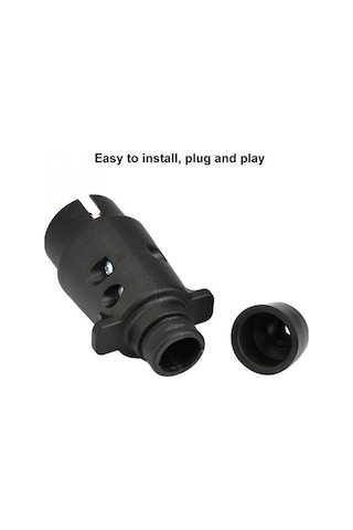 Trendooze V Standardı Soket Römorku Pin Konnektörü Karavan Fiş Çubuğu Çekme Çekme Avrupa Araç 7 12 Nt