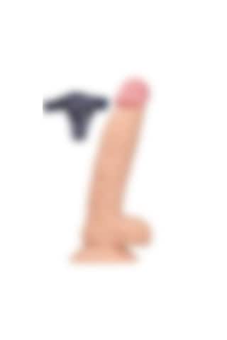 Erotixshop Belden Bağlamalı Realistik Dildo Içi Dolu 20 CM
